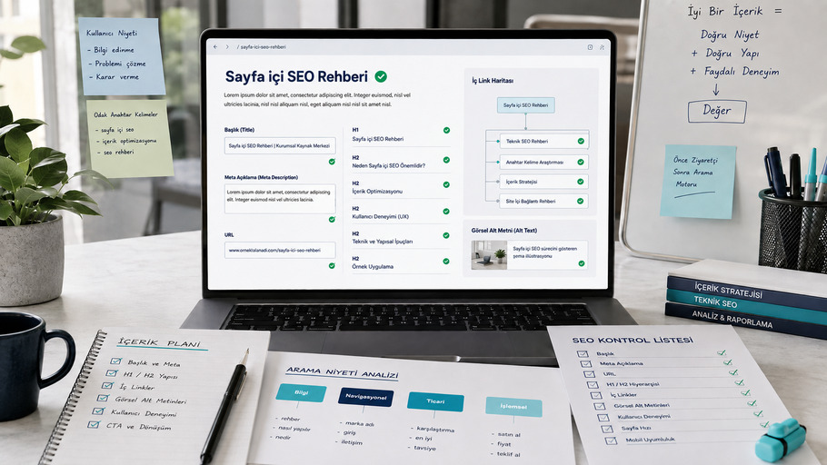 Sayfa İçi SEO Nedir? Nasıl Yapılır?